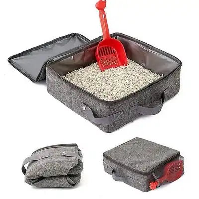 MCBOSON Arenero plegable para gatos + pala - Arenero para gatos + pala - Mcboson - Comparador de precios