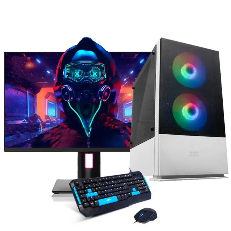 Neo-PC Pack Max-M AMD Ryzen 5 5600X/16GB/1TB + 480GB SSD/RTX 3060 + Monitor 27" FullHD + Teclado y Ratón