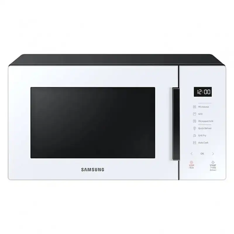 Samsung MG23T5018CW/EC Microondas con Grill 23L 800W Cristal Blanco