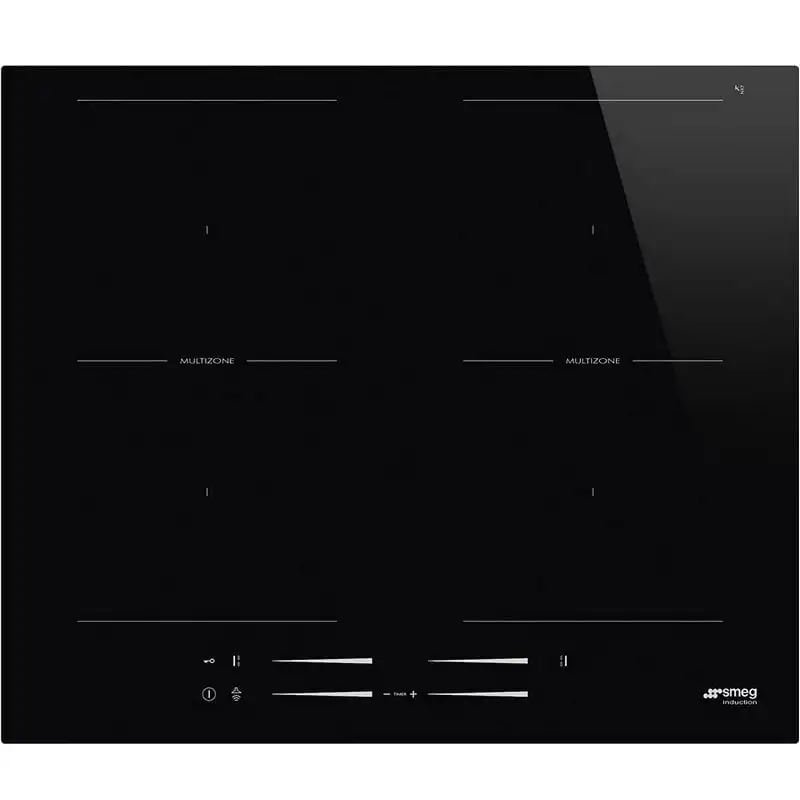 Smeg SI2M7643D Placa de Inducción 4 Zonas 60cm Negro