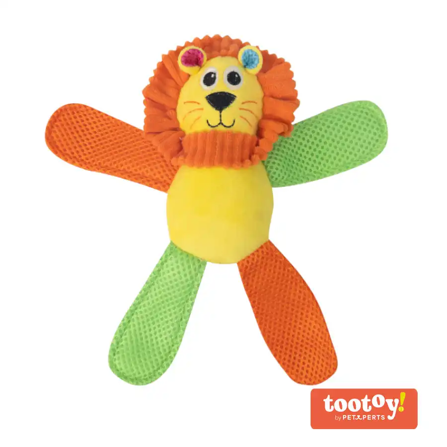 Tootoy! Chew Fetch It Lion Multicolor peluche para perros - Tootoy! - Comparador de precios