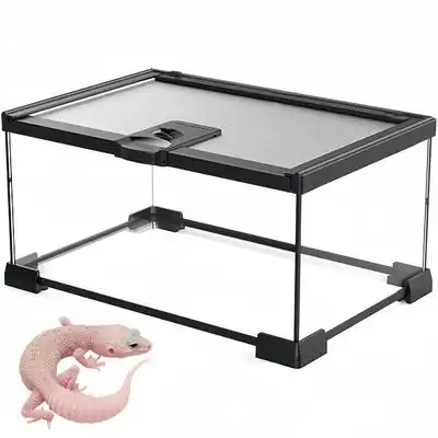 ZooVenture Miniterrario de cristal para reptiles - L - Zooventure - Comparador de precios