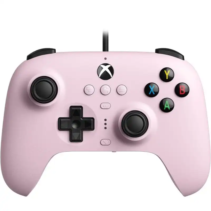 8Bitdo Ultimate Rosa Mando de Juego con Cable para Xbox Series/PC