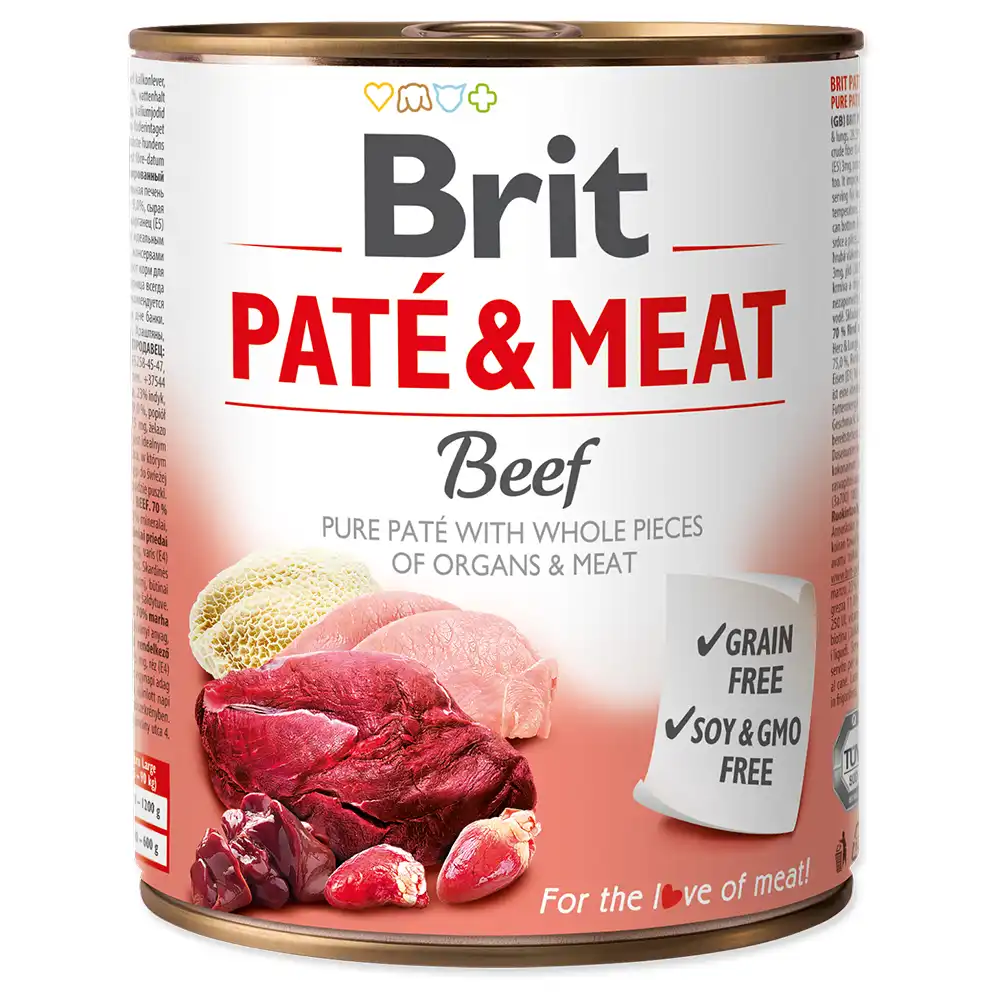 Brit Paté & Meat Adult 6 x 800 g - Vacuno - Brit Care - Comparador de precios