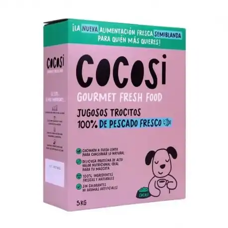 Cocosi Pienso Semihúmedo para Perros Adultos con Pescado Fresco, 1 Kg - Cocosi - Comparador de precios