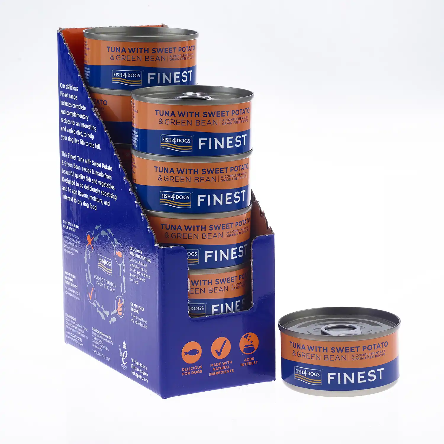 Fish4Dogs Comida húmeda Atún y Boniato para perros - 1020 g - Fish4Dogs - Comparador de precios