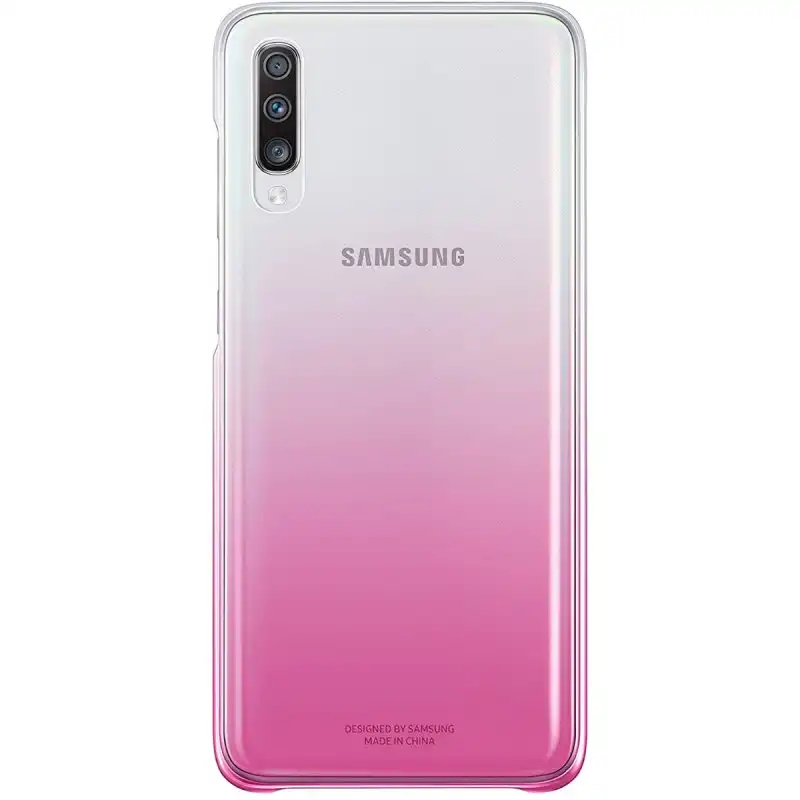Funda Samsung Galaxy A70 Oficial Gradation Cover Rosa