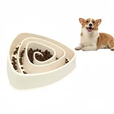 FurryFusion Comedero triangular de alimentación lenta para perros - Artículo 1 - Furry Fusion - Comparador de precios