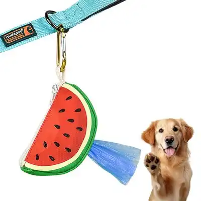 FurryFusion Dispensador de bolsas para excrementos perro estampado frutas - Artículo 1 - Furry Fusion - Comparador de precios