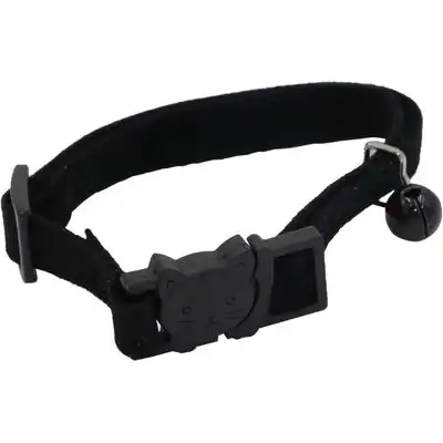 HausPets Collar antiestrangulamiento de terciopelo negro gatos cascabel - Artículo 1 - HausPets - Comparador de precios