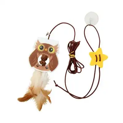 IntiMeg  retráctil de plumas para gatos - Una pieza - IntiMeg - Comparador de precios