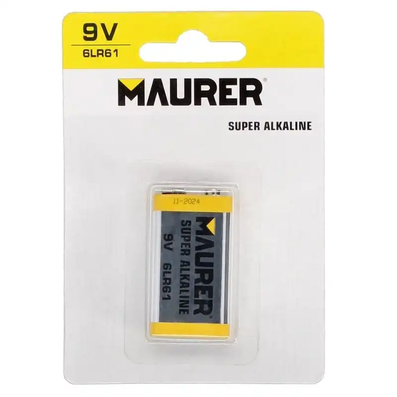 Maurer Pila Alcalina 6LR61 9V