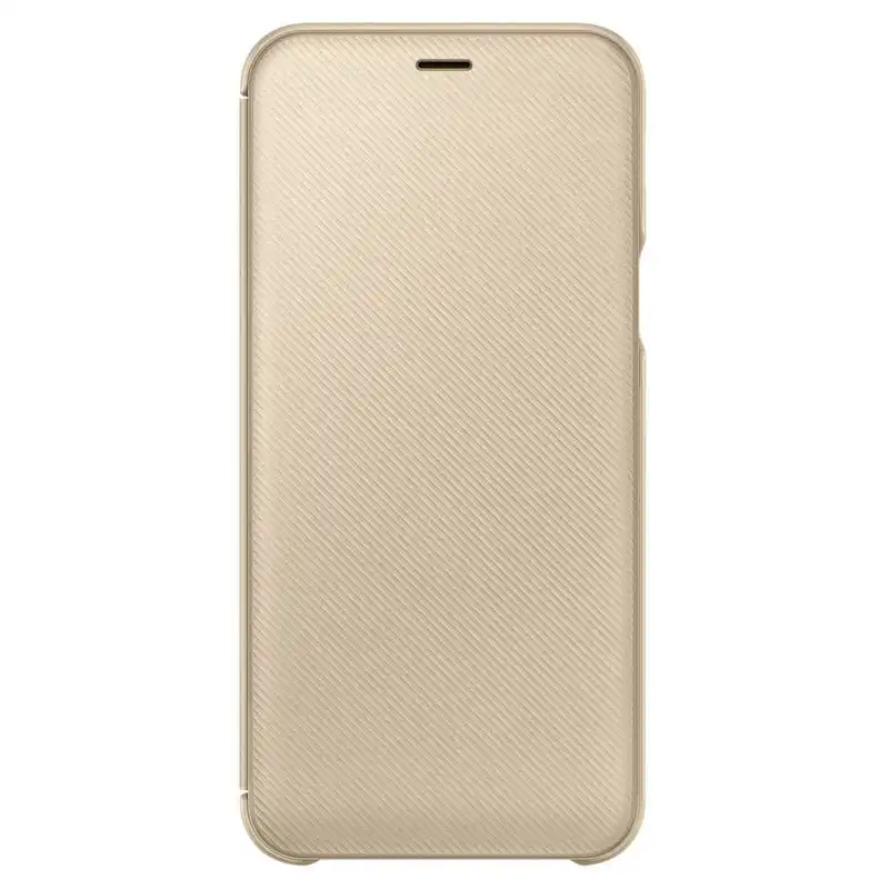 Samsung Wallet Cover Dorada para Samsung Galaxy A6