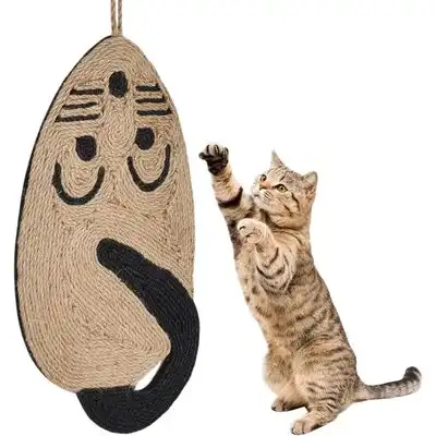 UAMLY Alfombrilla de sisal con forma de pata de gato para ratones - Artículo 1 - Uamly - Comparador de precios