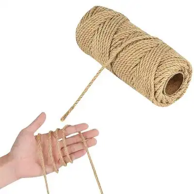 UAMLY Cuerda de sisal para rascador de gatos - 6 mm x 50 m - Uamly - Comparador de precios