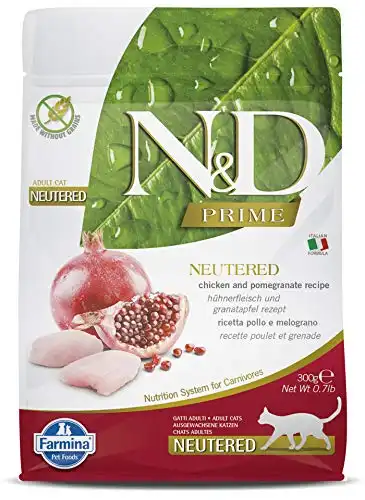 Farmina N&D Grain Free Neutered para gatos 300 gr.
