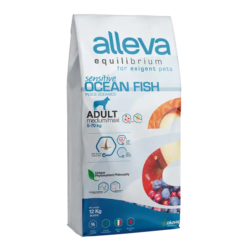 Alleva Equilibrium Pescado Oceánico Pienso Digestivo para perros - 12 kg - Alleva - Comparador de precios