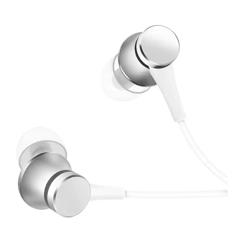 Auriculares botón XIAOMI Mi In-Ear Basic plata