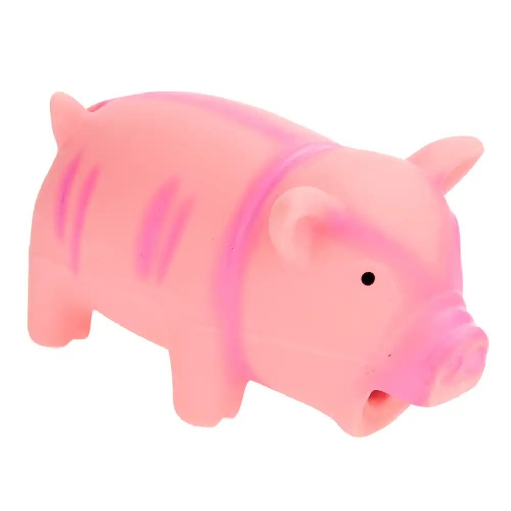 Cerdito de látex con sonido color rosa - Rosa (15 cm aprox.) - bitiba - Comparador de precios