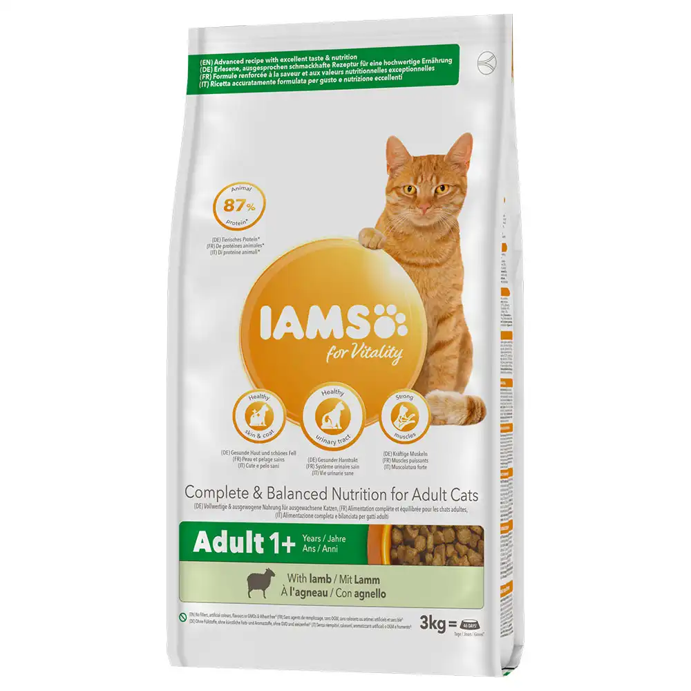 IAMS Cat Adult Cordero 3 Kg