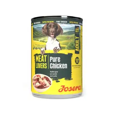 Josera Meatlovers Pure 6 x 400 g comida húmeda para perros - Pollo - Diseño nuevo - Josera - Comparador de precios