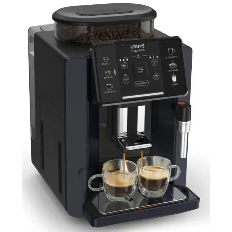 Krups Sensation C50 Cafetera Automática 15 Bares Negra