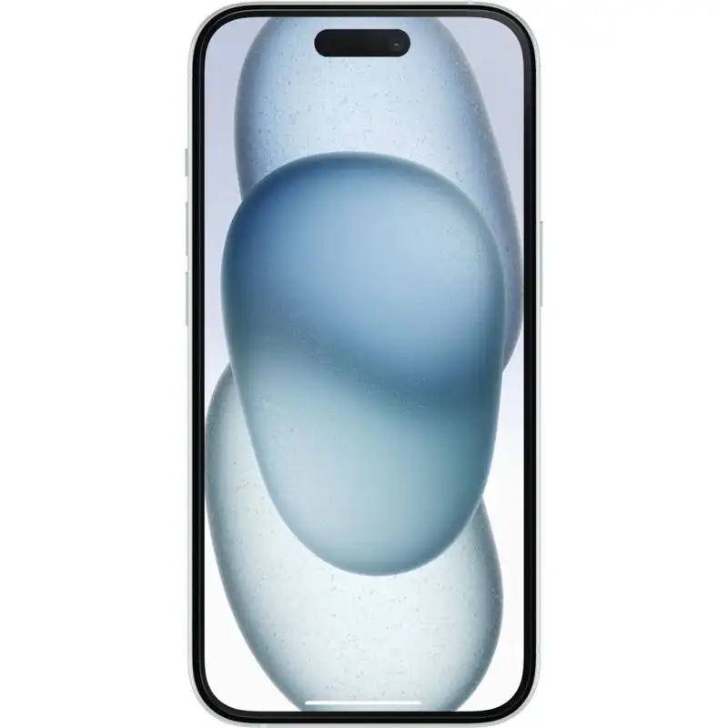 OtterBox Glass Premium Protector de Vidrio Antimicrobio para iPhone 15