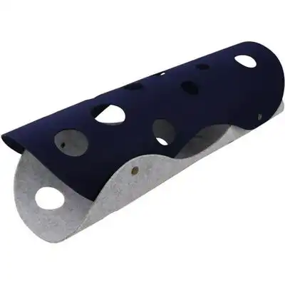 Pawffee Túnel 60x30cm para gatos, plegable, desmontable, lavable, gris azul - 1 pieza - Pawffee - Comparador de precios