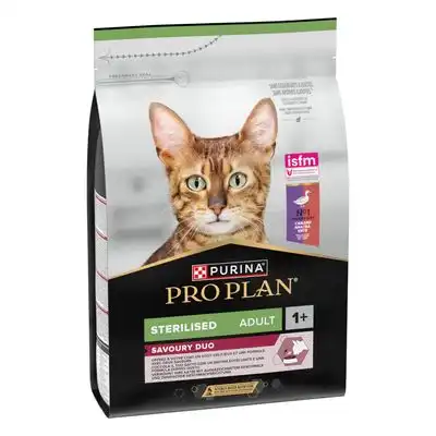 PURINA PRO PLAN Sterilised Adult Savoury Duo pato e hígado - 3 kg - Pro Plan - Comparador de precios
