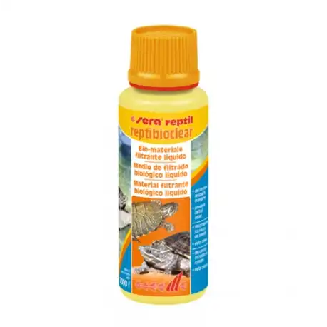 Sera Reptibioclear Medio de filtrado biológico líquido para Reptiles, 50 ml - Sera - Comparador de precios