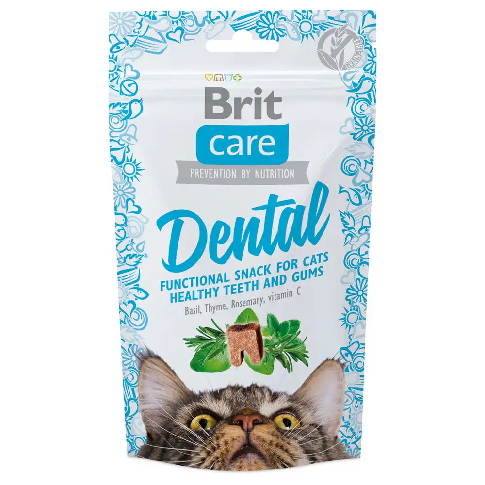 Snack dental para gatos Brit Care - 50 g - Brit Care - Comparador de precios