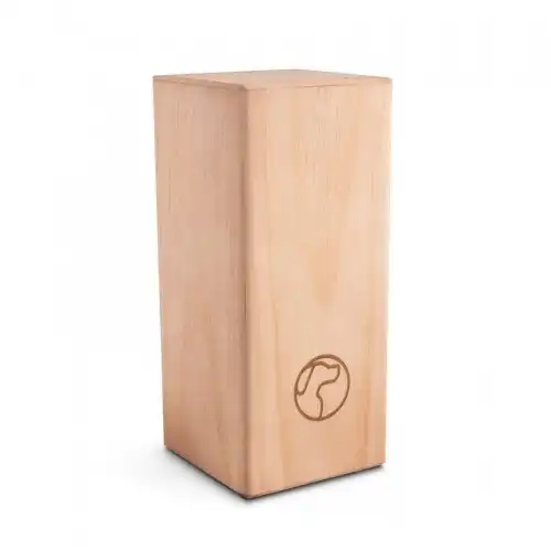 Urna Básica Madera Vertical  Perro color Roble - Ánima - Comparador de precios