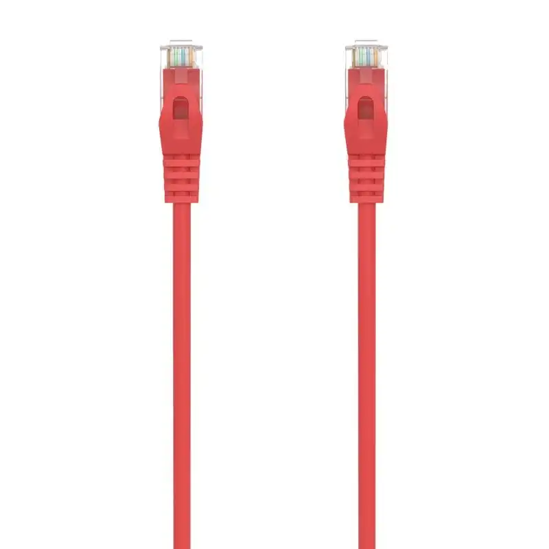 Aisens A145-0559 Cable de Red RJ45 UTP Cat 6A 1m Rojo