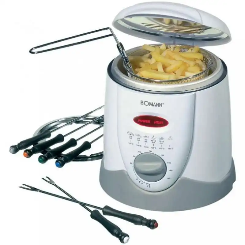 Bomann FFR 1290 CB Freidora/Fondue 1L 900W