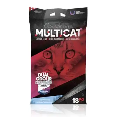 Canada Litter Multicat con olor fresco arena aglomerante para gatos - 18 kg - Canada Litter - Comparador de precios