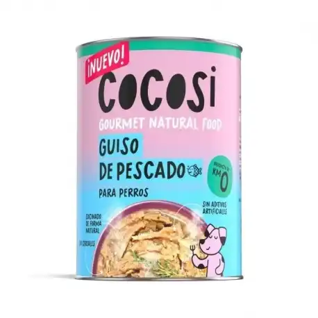 Cocosi Guiso de Pescado Comida Húmeda para Perros, 1 x 400 gr - Cocosi - Comparador de precios