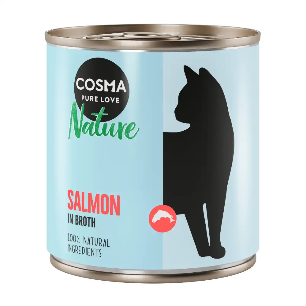 Cosma Nature 6 x 280 g - Salmón