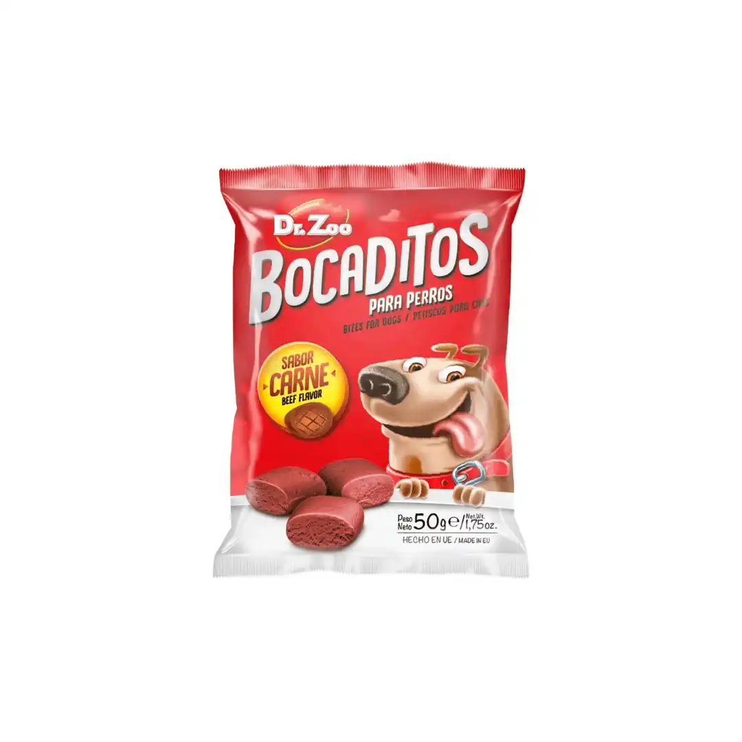 Dr Zoo Snacks Bocaditos De Carne Para Perros Pack Ahorro 12x50 Gr - Dr.Zoo - Comparador de precios