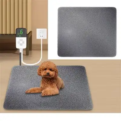 IntiMeg Alfombrilla térmica para mascotas con 9 velocidades (gris) - 30×40cm - IntiMeg - Comparador de precios
