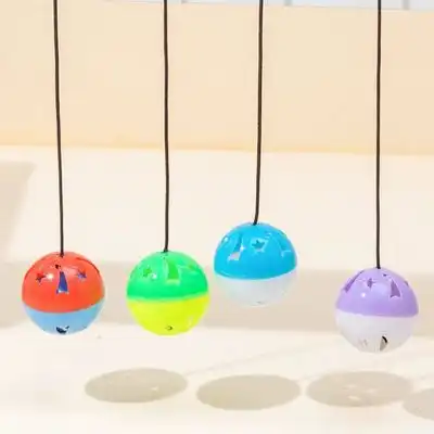 IntiMeg Pelota elástica con cascabel para gatos - Artículo 1 - IntiMeg - Comparador de precios