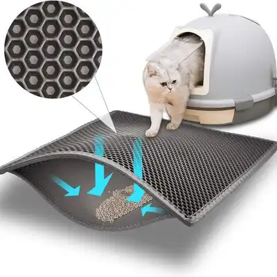 MCBOSON Alfombrilla impermeable y no tóxica de EVA para arena de gatos - 1 artículo - Mcboson - Comparador de precios