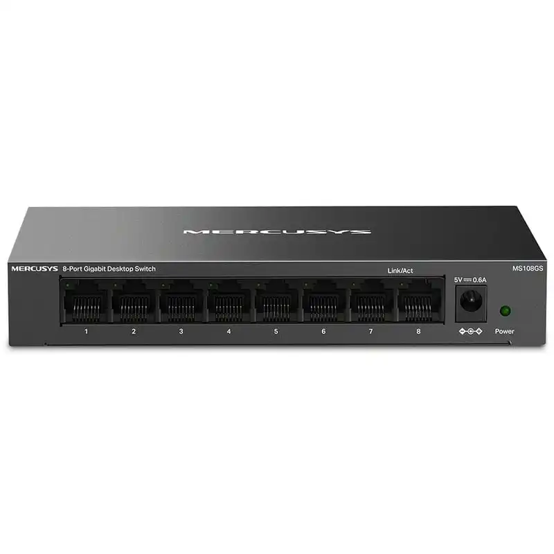 Mercusys MS108GS Switch Gigabit de Sobremesa 8 Puertos RJ-45