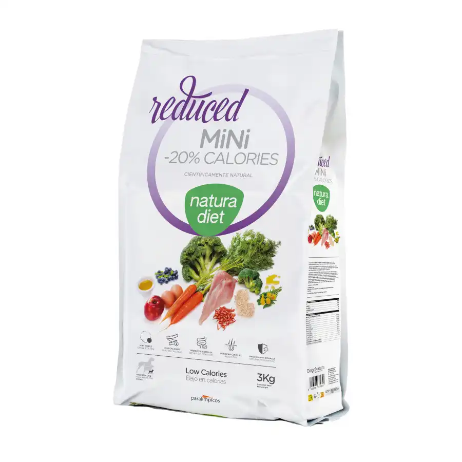Natura Diet Mini - 20% Calories Pienso para perros - 3 kg - Natura Diet - Comparador de precios