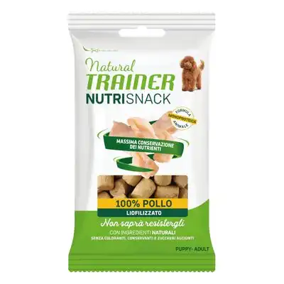Natural Trainer Nutri Snack bocados liofilizados Cachorro y Adulto 20 x 20 g - Pollo - AFFINITY ITALY - Comparador de precios