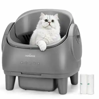 Nobleza Arenero Gatos Autolimpiable Abierto SL05 - Gris - NOBLEZA - Comparador de precios