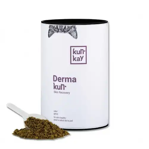 Suplemento Dermakun para la salud de la piel y el pelo de gatos - Kunkay - Comparador de precios
