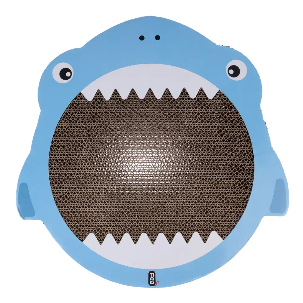 TIAKI mueble rascador Tiburón - 35 x 37 x 2,5 cm (L x An x Al)