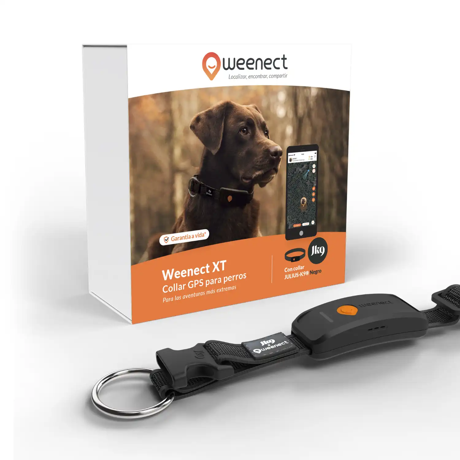 Weenect XT Collar GPS para perro (Negro) - Pequeño - WEENECT - Comparador de precios