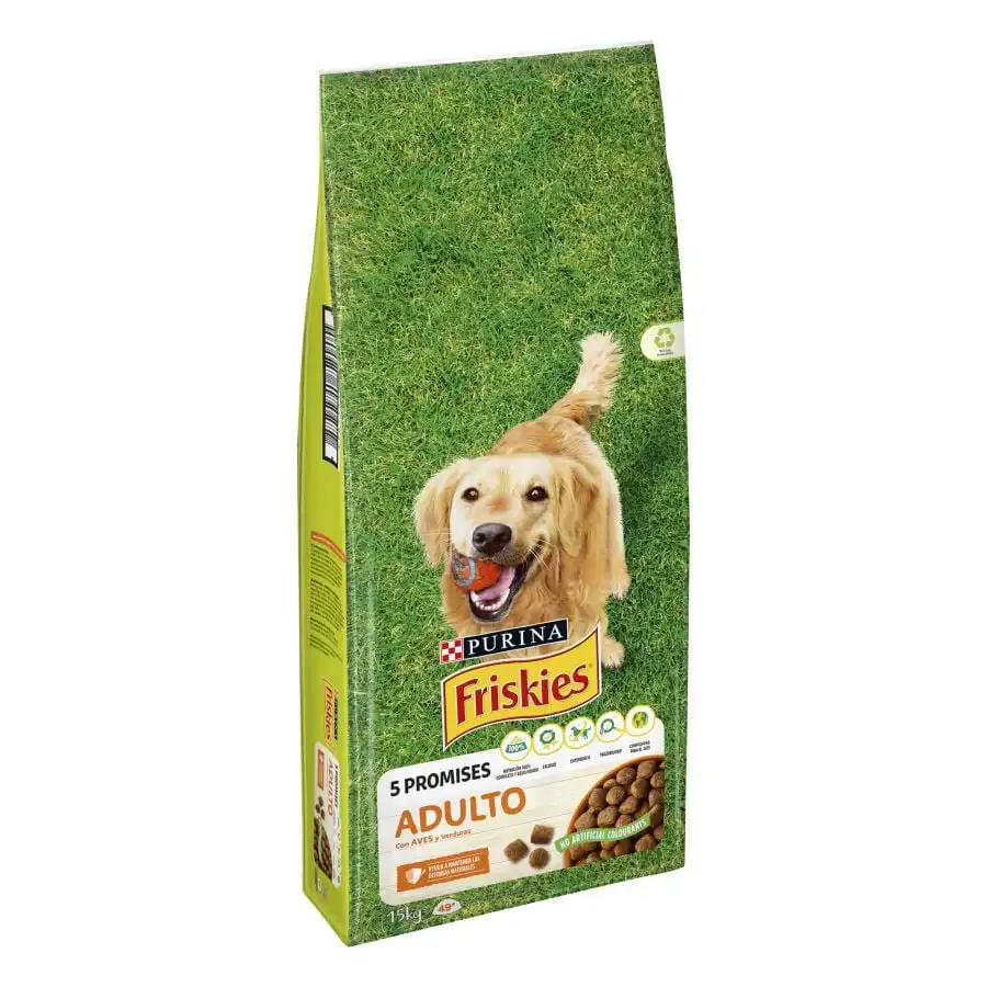 Friskies Adulto Ave y Verduras 15 Kg. - Friskies - Comparador de precios