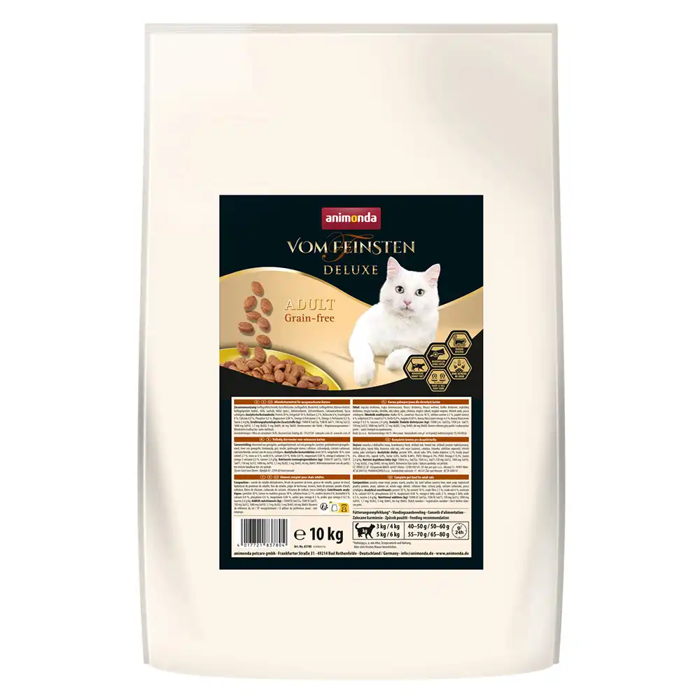 Animonda vom Feinsten Deluxe sin cereales - 10 kg - Animonda Vom Feinsten - Comparador de precios